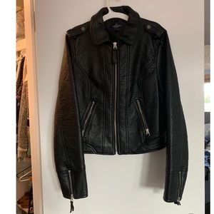 NWOT- American Eagle AE leather jacket
